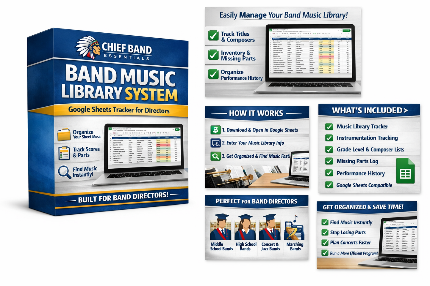CBE Band Music Library System