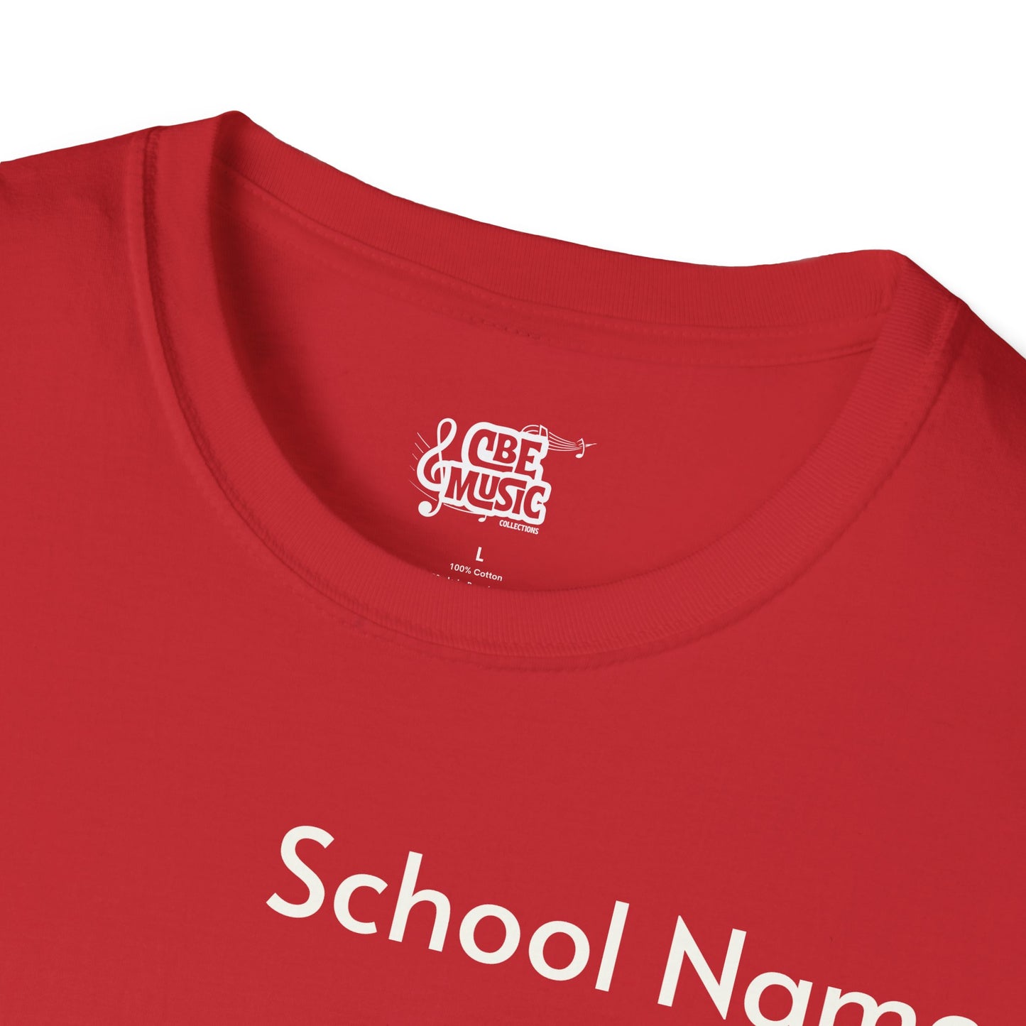 Drum Major Customizable T-Shirt — Personalized Marching Band Shirt