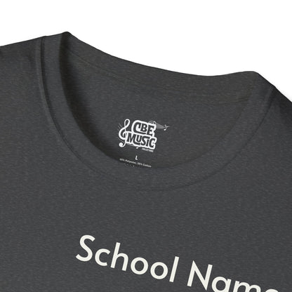 Drum Major Customizable T-Shirt — Personalized Marching Band Shirt