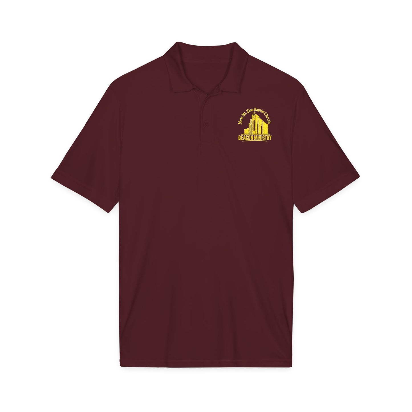 NMZBC Deacon Ministry Maroon Polo