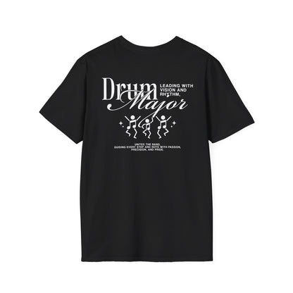 Drum Major Customizable T-Shirt — Personalized Marching Band Shirt