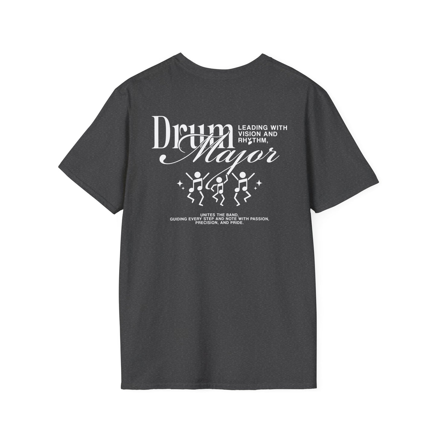 Drum Major Customizable T-Shirt — Personalized Marching Band Shirt