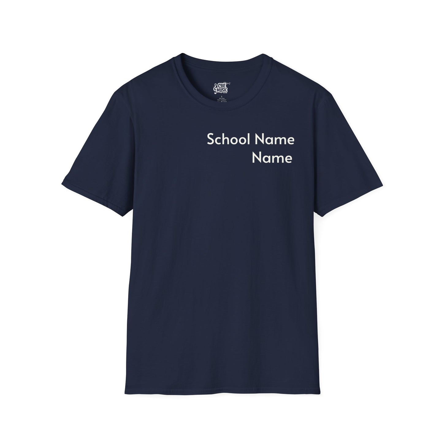 Drum Major Customizable T-Shirt — Personalized Marching Band Shirt