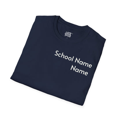 Drum Major Customizable T-Shirt — Personalized Marching Band Shirt