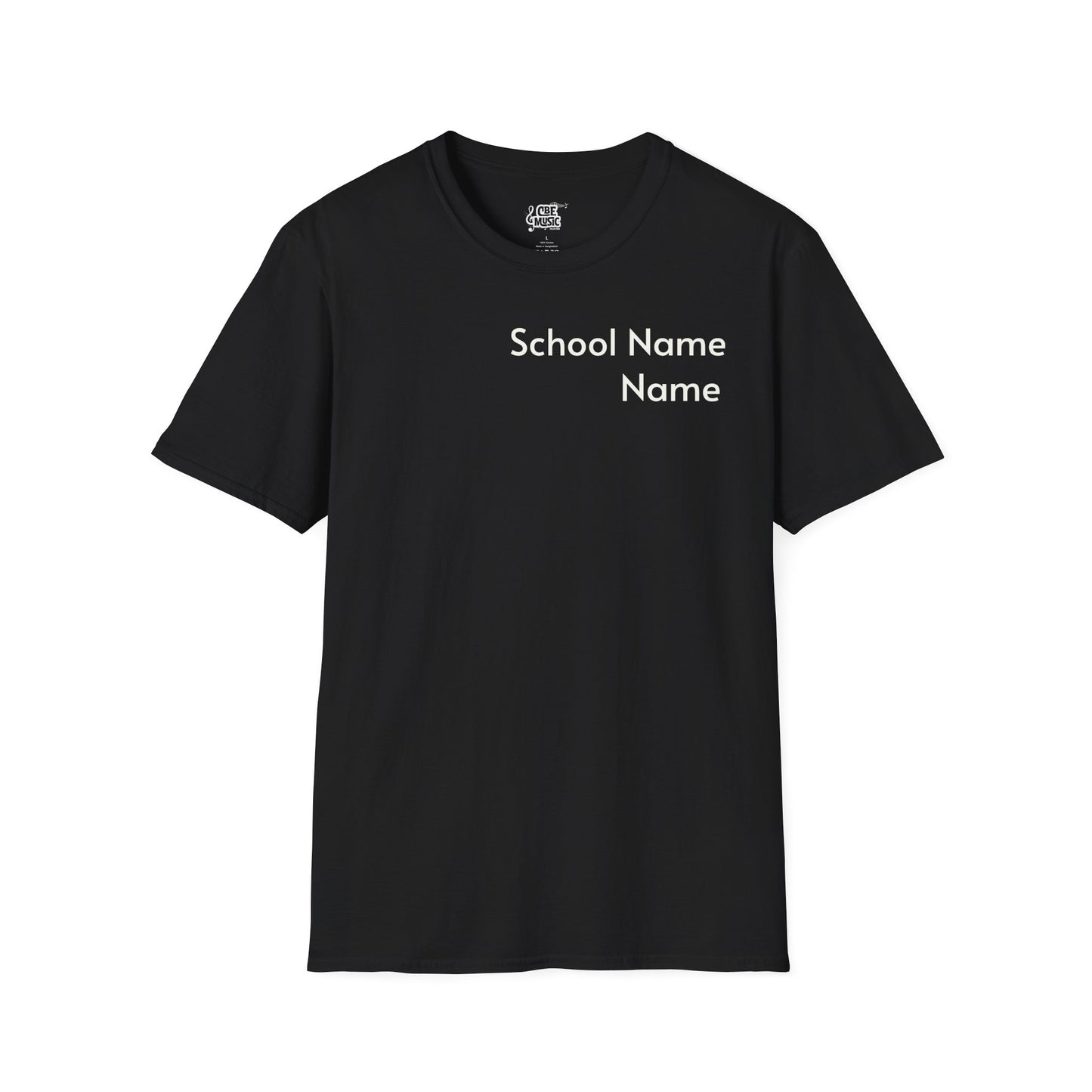 Drum Major Customizable T-Shirt — Personalized Marching Band Shirt