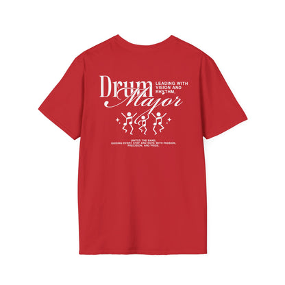Drum Major Customizable T-Shirt — Personalized Marching Band Shirt