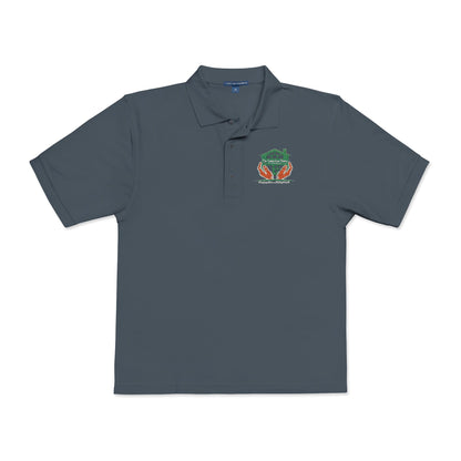 Frog with Crown Embroidered Polo