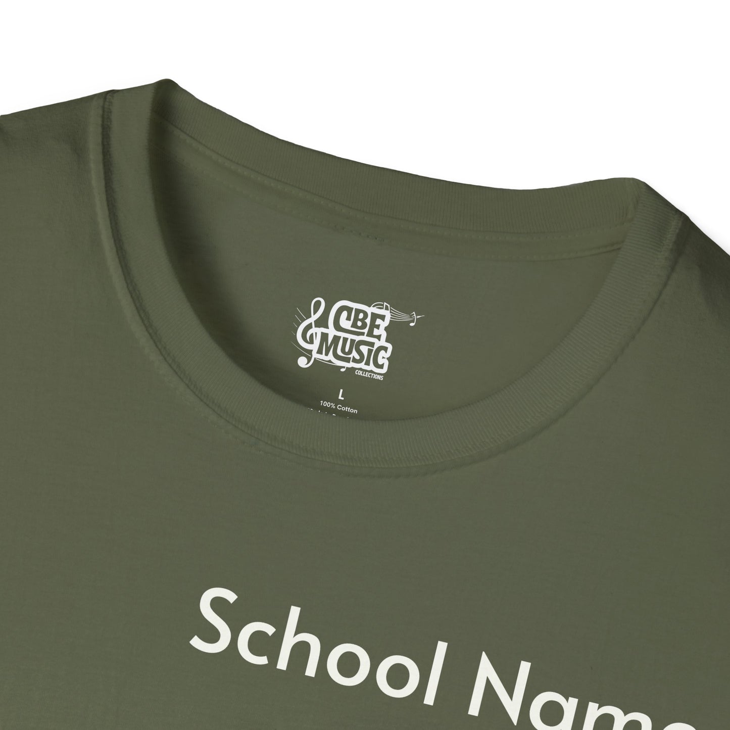 Drum Major Customizable T-Shirt — Personalized Marching Band Shirt