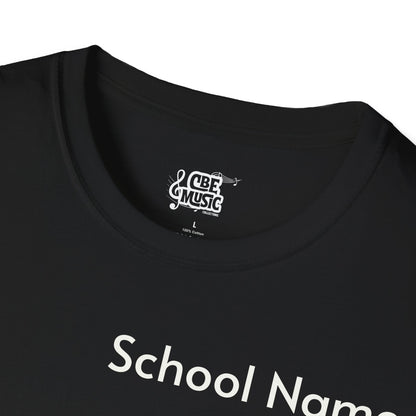 Drum Major Customizable T-Shirt — Personalized Marching Band Shirt