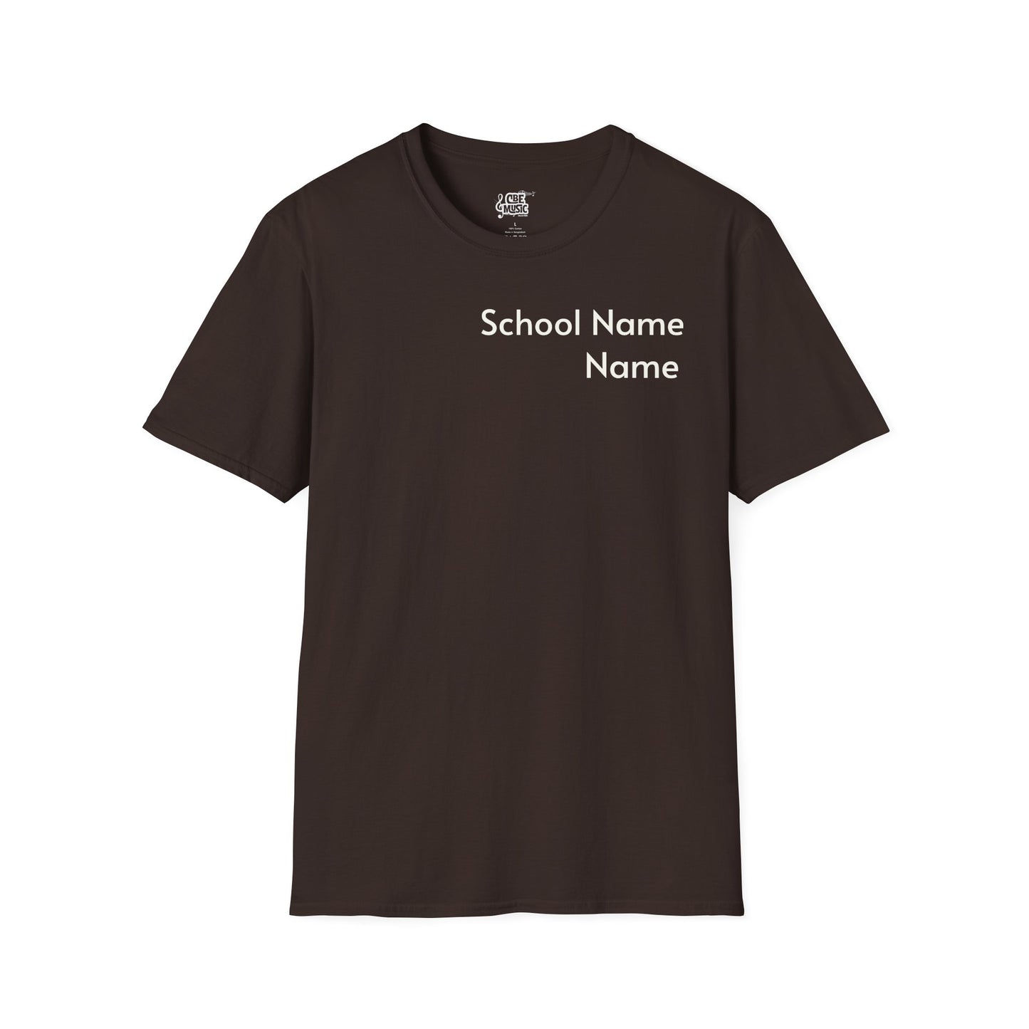 Drum Major Customizable T-Shirt — Personalized Marching Band Shirt