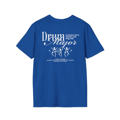 Drum Major Customizable T-Shirt — Personalized Marching Band Shirt