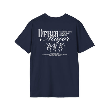 Drum Major Customizable T-Shirt — Personalized Marching Band Shirt
