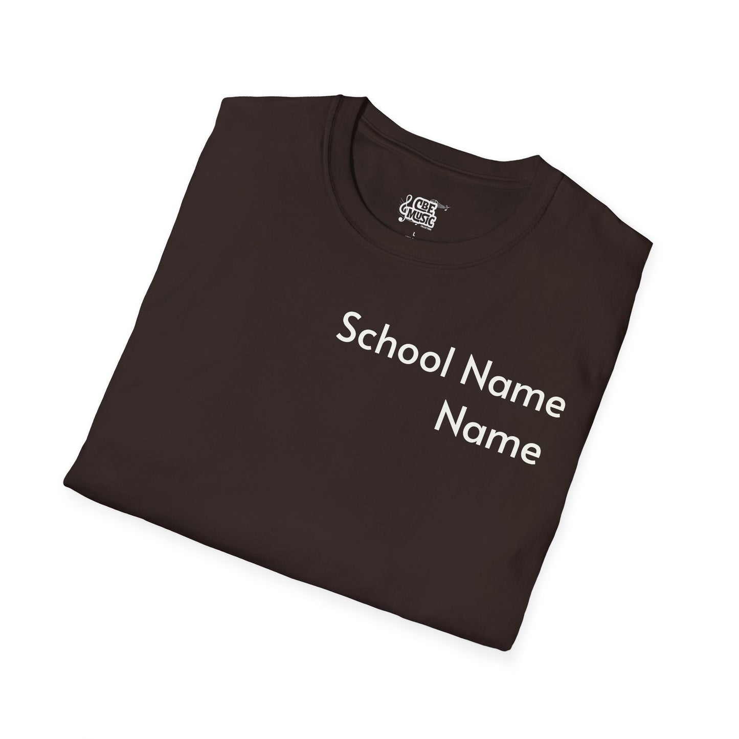 Drum Major Customizable T-Shirt — Personalized Marching Band Shirt