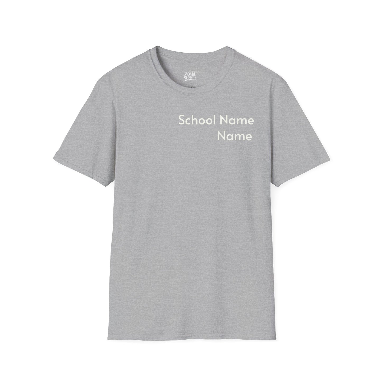 Drum Major Customizable T-Shirt — Personalized Marching Band Shirt