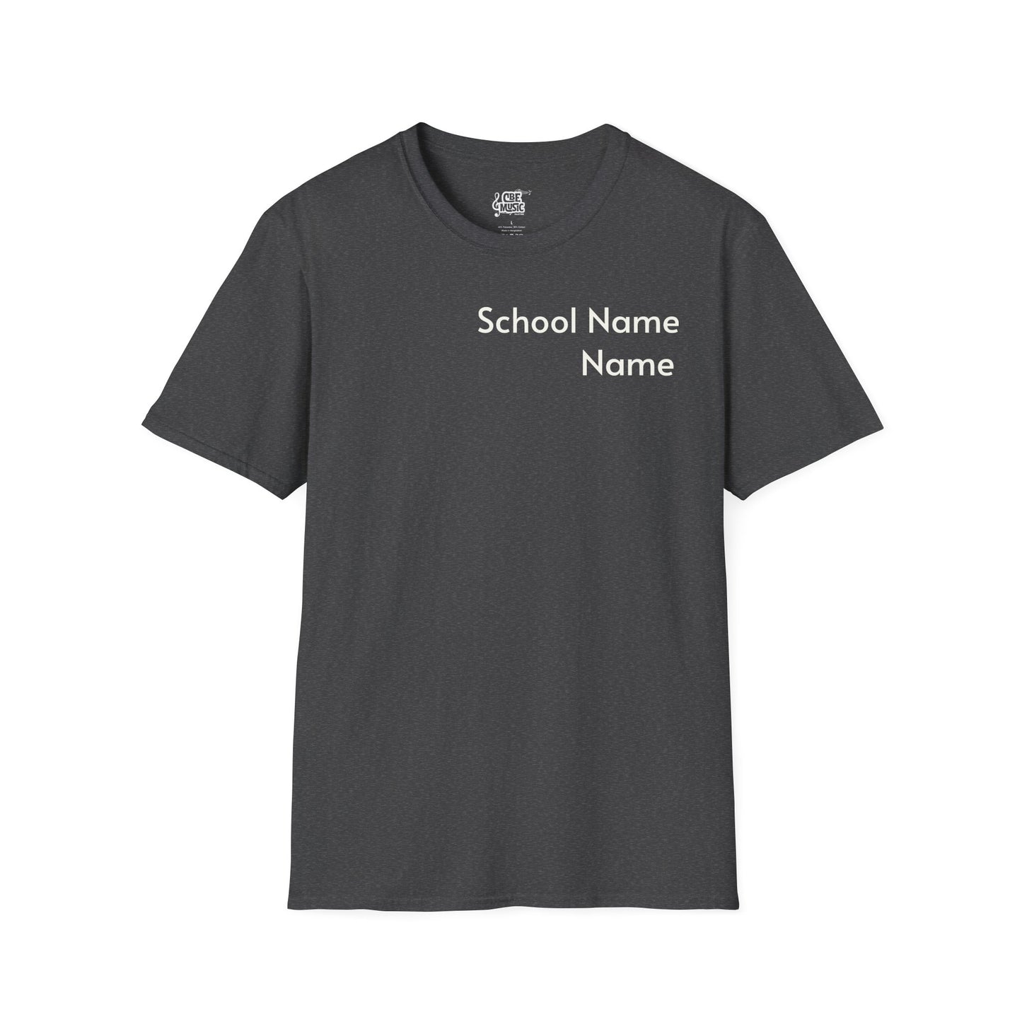 Drum Major Customizable T-Shirt — Personalized Marching Band Shirt