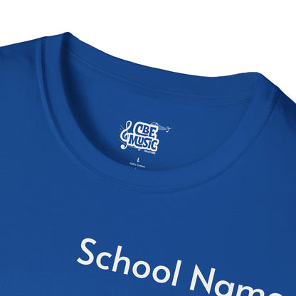 Drum Major Customizable T-Shirt — Personalized Marching Band Shirt