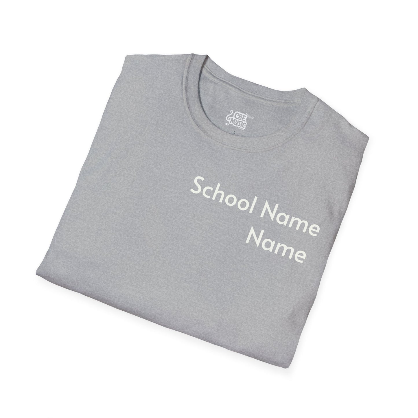 Drum Major Customizable T-Shirt — Personalized Marching Band Shirt