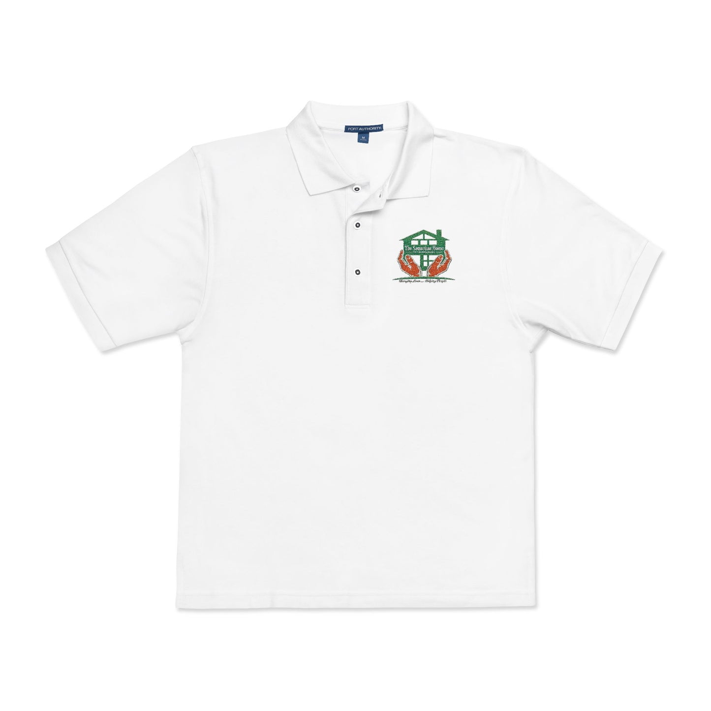 Frog with Crown Embroidered Polo