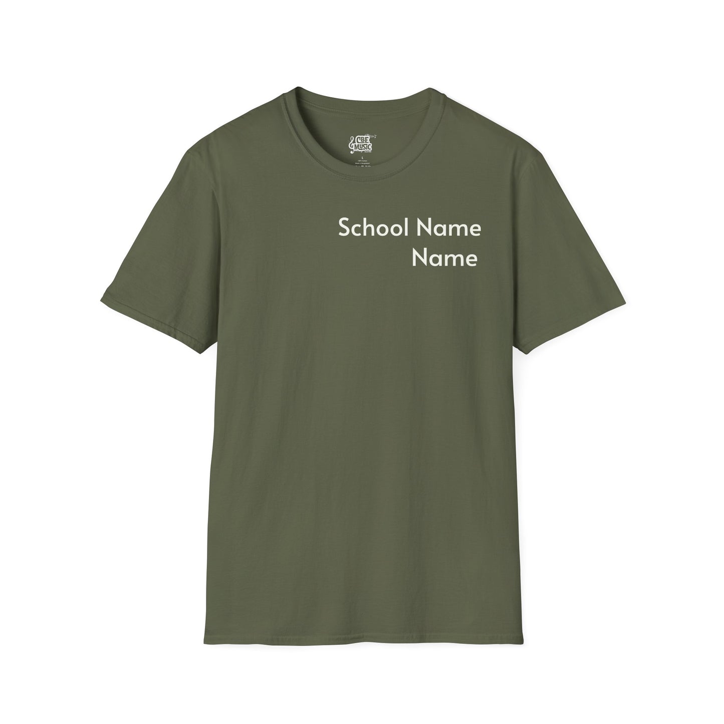 Drum Major Customizable T-Shirt — Personalized Marching Band Shirt