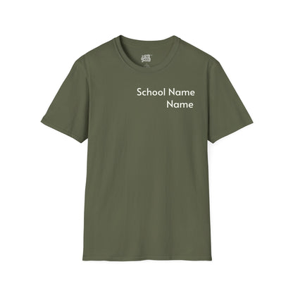 Drum Major Customizable T-Shirt — Personalized Marching Band Shirt