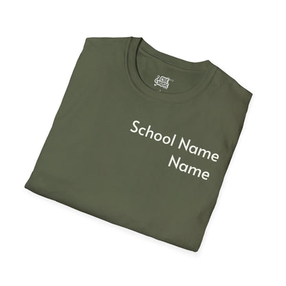 Drum Major Customizable T-Shirt — Personalized Marching Band Shirt