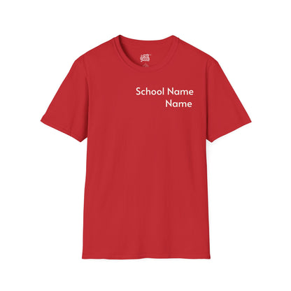 Drum Major Customizable T-Shirt — Personalized Marching Band Shirt