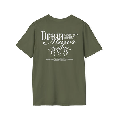 Drum Major Customizable T-Shirt — Personalized Marching Band Shirt