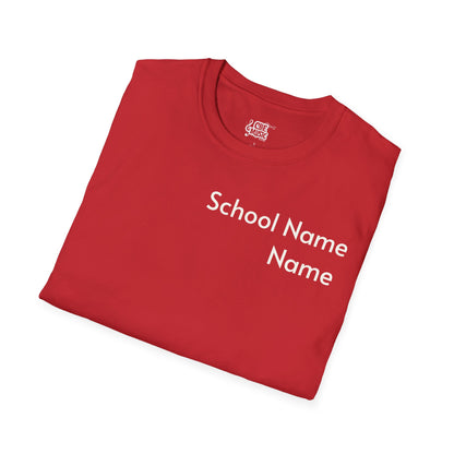 Drum Major Customizable T-Shirt — Personalized Marching Band Shirt