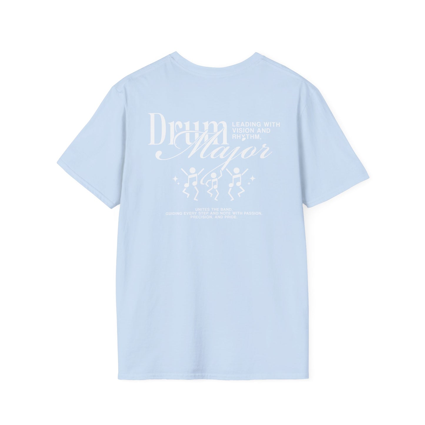 Drum Major Customizable T-Shirt — Personalized Marching Band Shirt