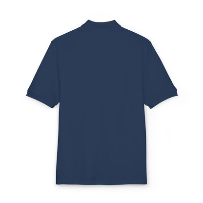 Frog with Crown Embroidered Polo
