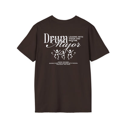 Drum Major Customizable T-Shirt — Personalized Marching Band Shirt