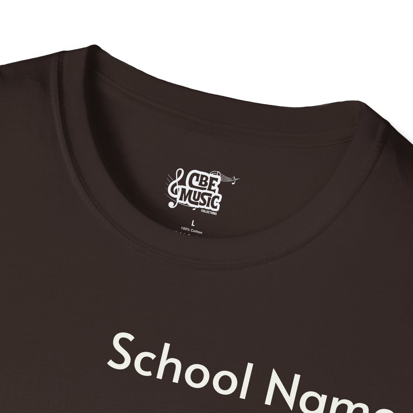 Drum Major Customizable T-Shirt — Personalized Marching Band Shirt