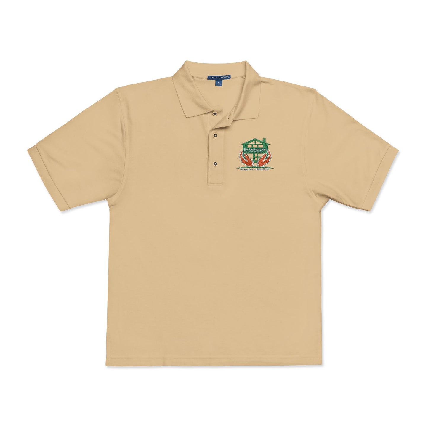 Frog with Crown Embroidered Polo