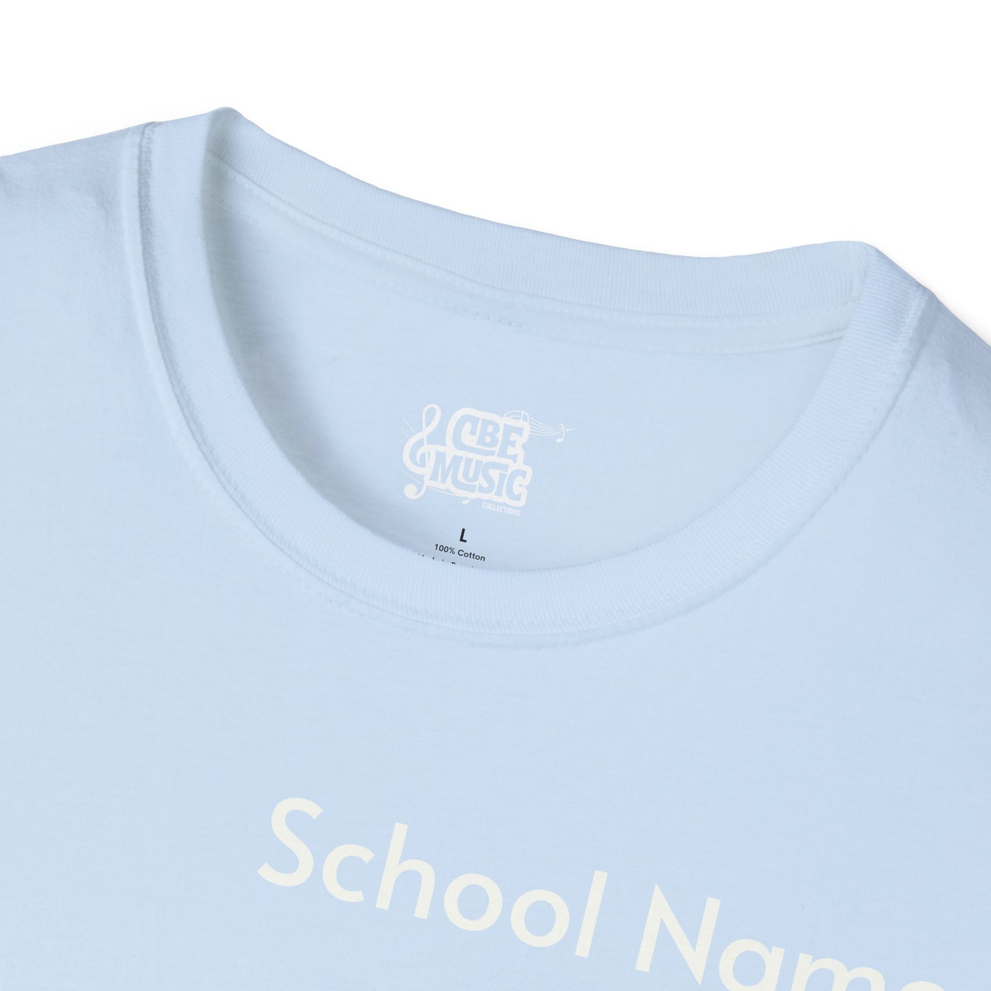 Drum Major Customizable T-Shirt — Personalized Marching Band Shirt