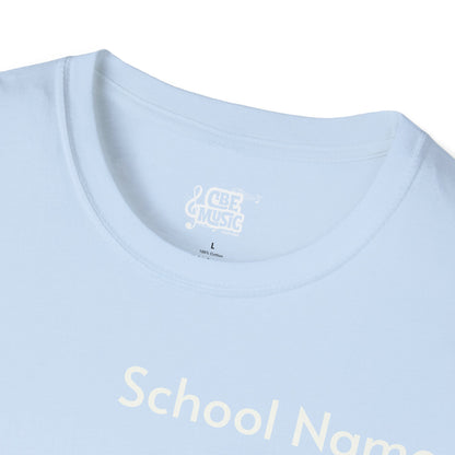 Drum Major Customizable T-Shirt — Personalized Marching Band Shirt