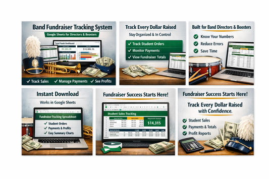 CBE Band Fundraiser Tracking System