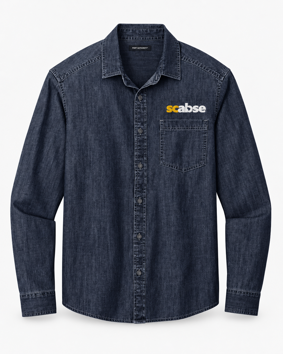 SCASBE Long Sleeve Denim Shirt
