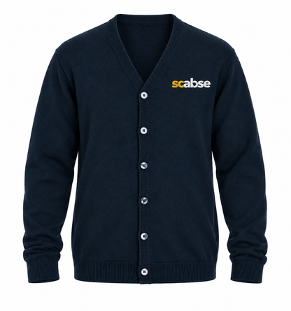 SCASBE V-Neck Button Cardigan