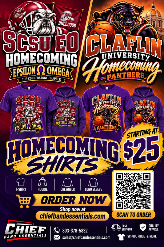 EO SCSU and Claflin Homecoming Tees