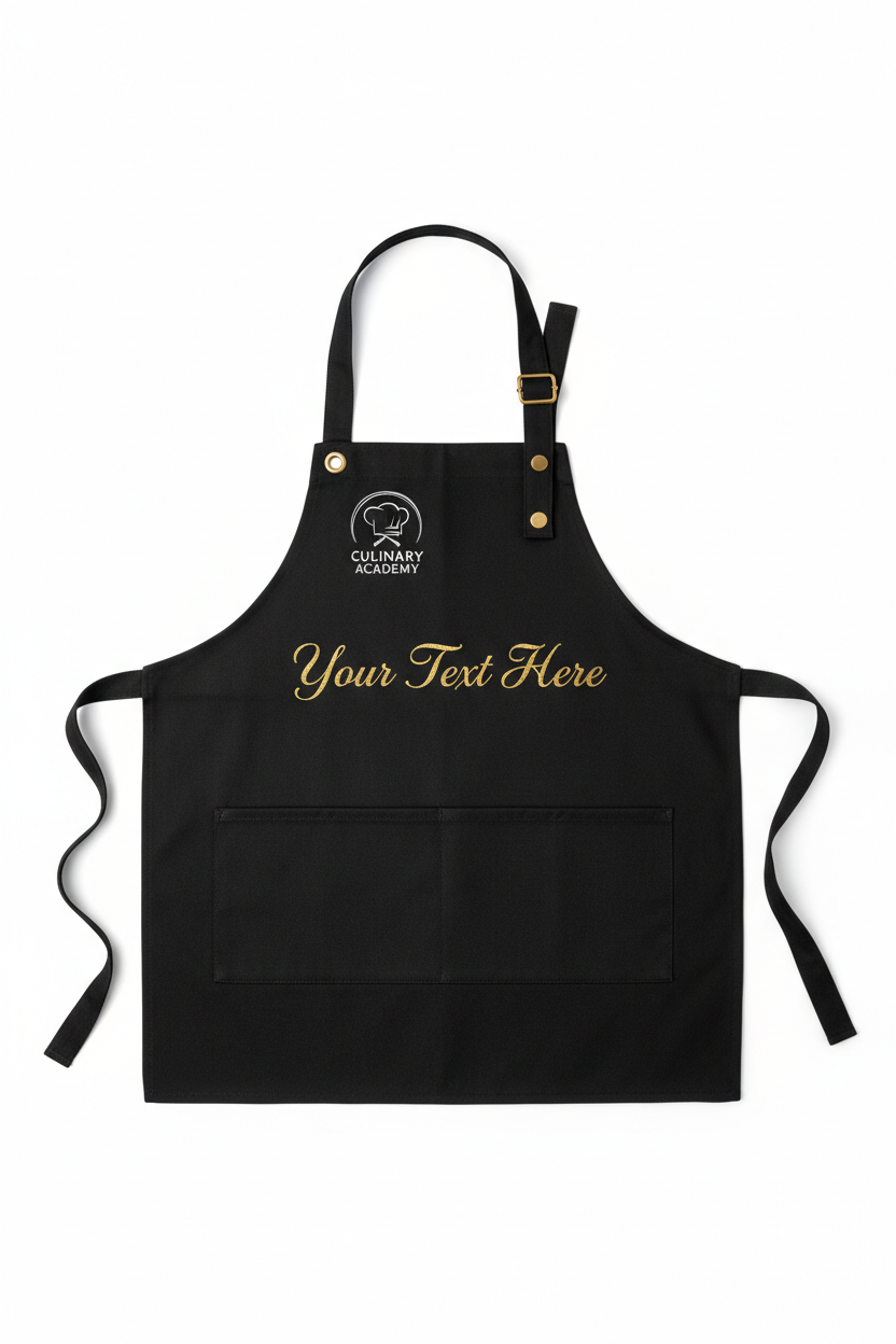 Culinary Arts Apron – Print Your Text