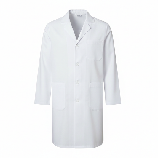 Custom Printed White Lab Coat