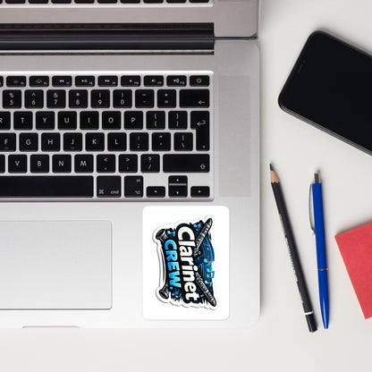 Clarinet Crew Die-cut stickers