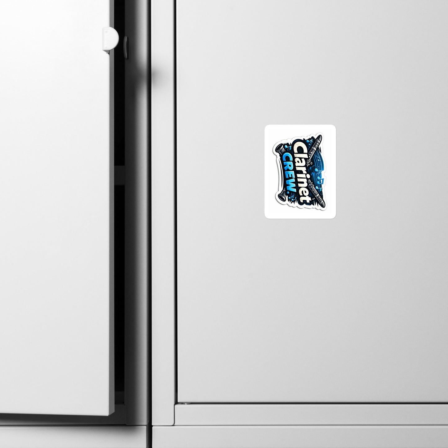 Clarinet Crew Die-cut stickers