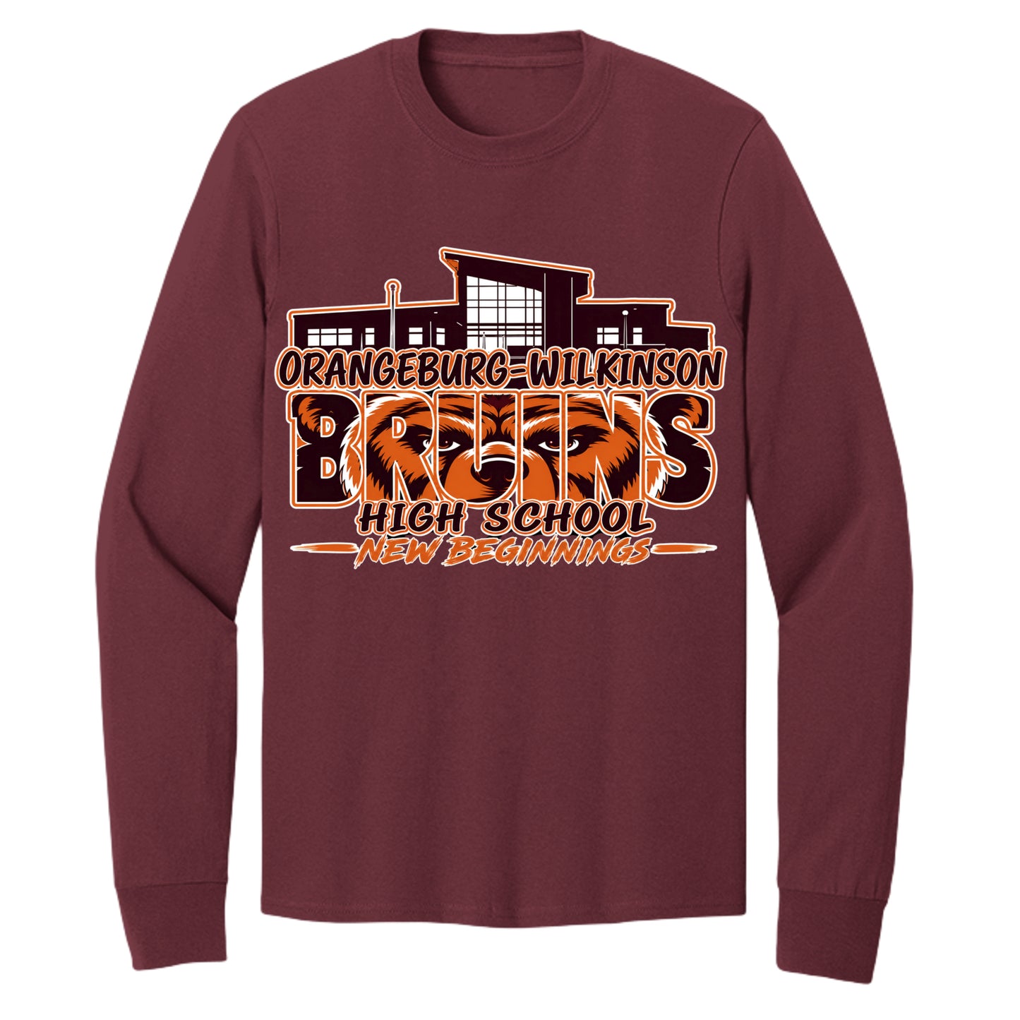 Athletic Maroon - PC54LS - FRONT