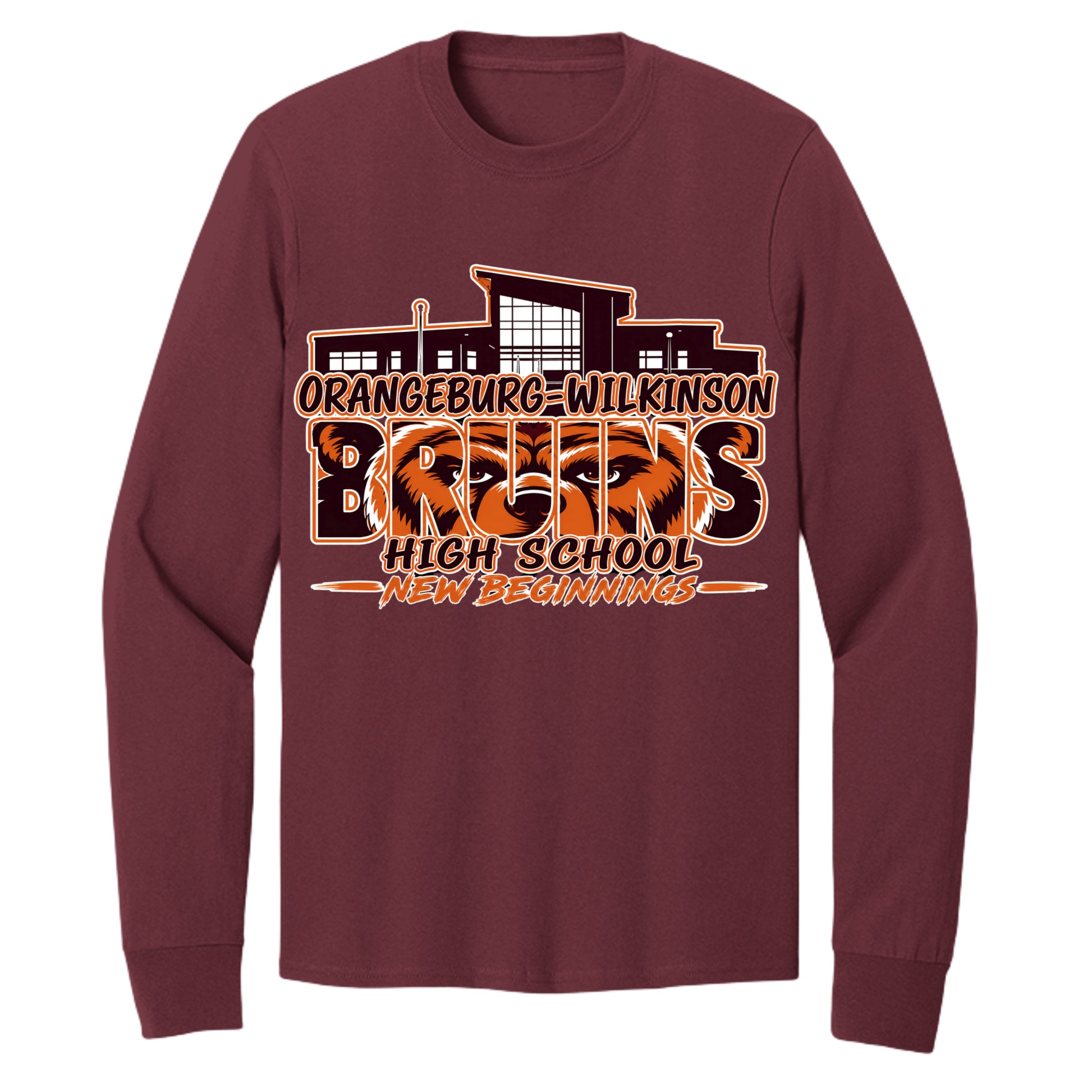 Athletic Maroon - PC54LS - FRONT