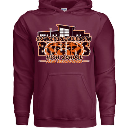 MAROON - G185 - FRONT