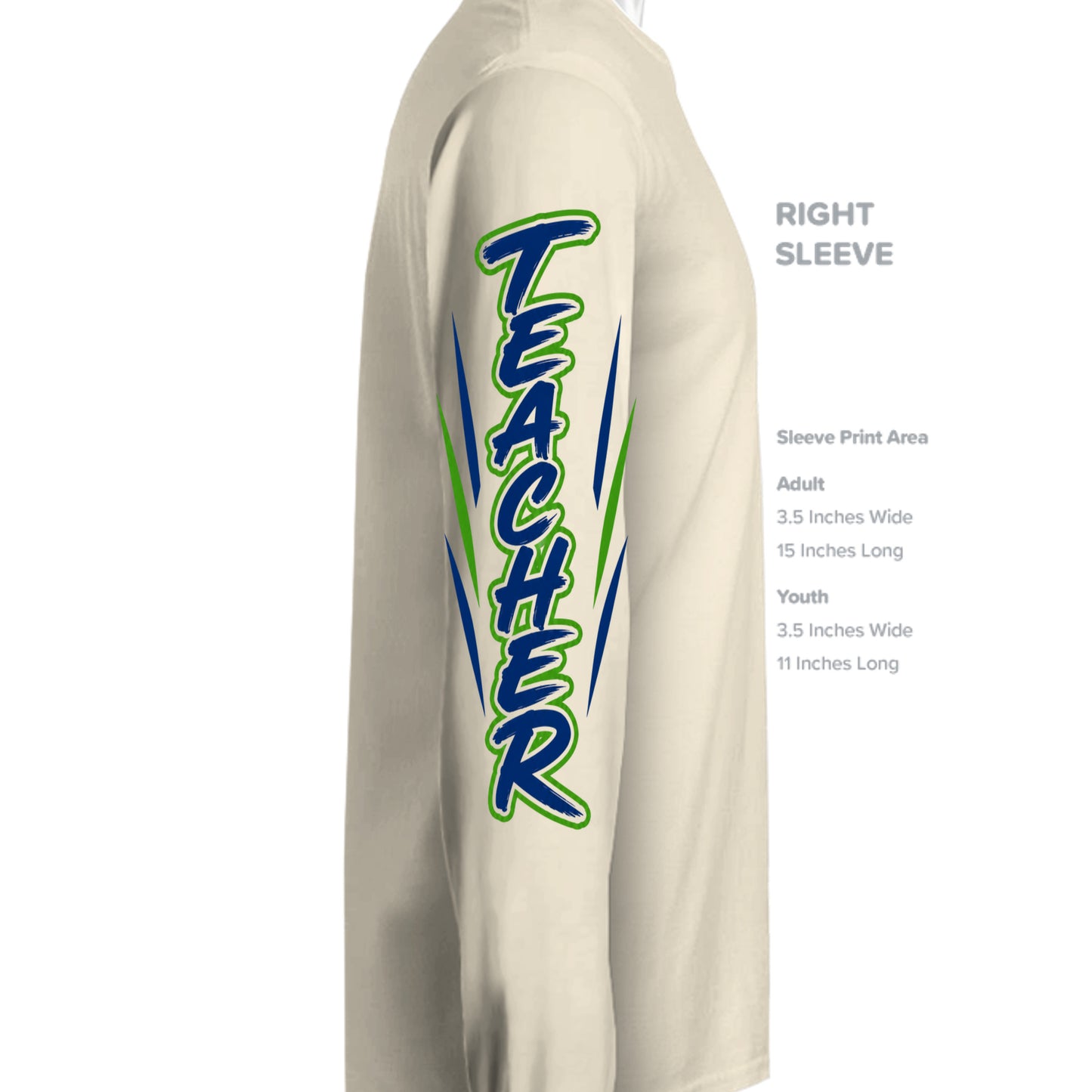 Natural - PC54LS - SLEEVE_RIGHT