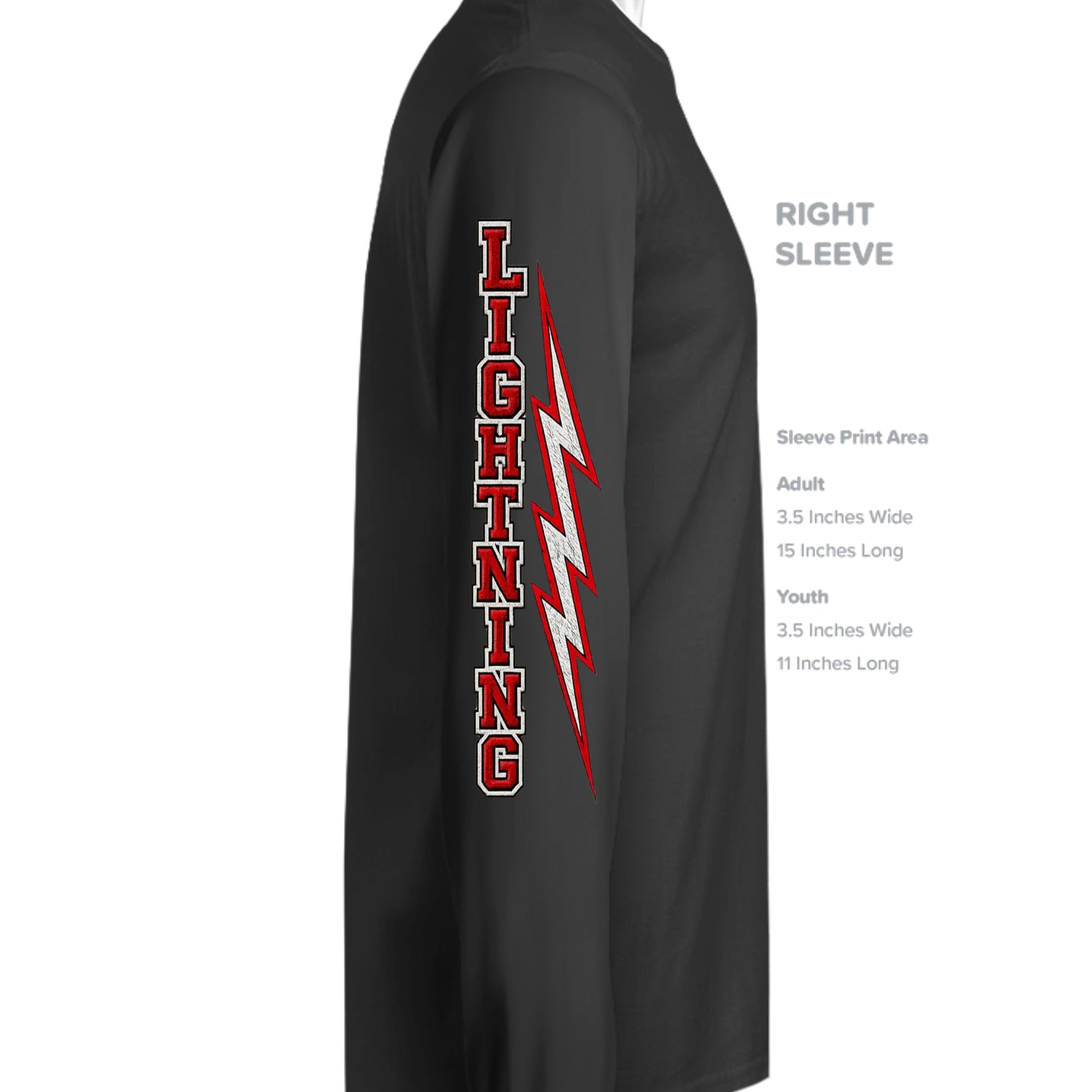 Jet Black - PC54LS - SLEEVE_RIGHT