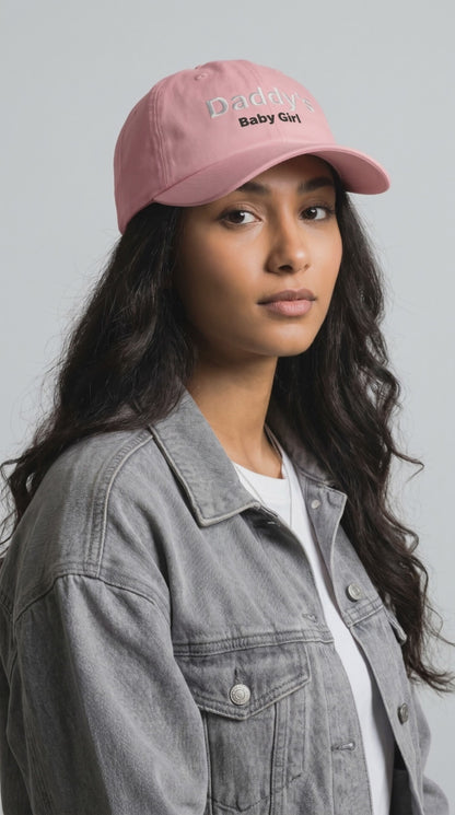 Daddy's Girl Dad Hat – Embroidered Classic Cap